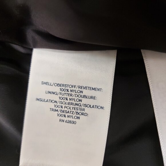 Lands' End Snow Bibs Kids 6 Black Front Zip Ankle Zip Insulated Winter Outdoor - Picture 10 of 12